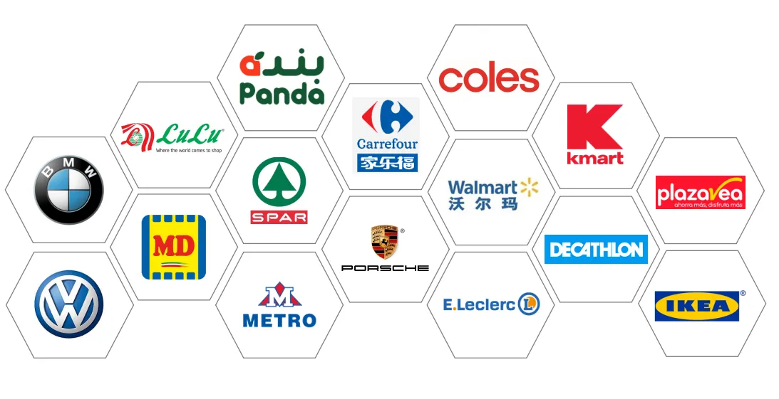 Our clients include Coles, Decathlon, Lulu Hypermarket and more