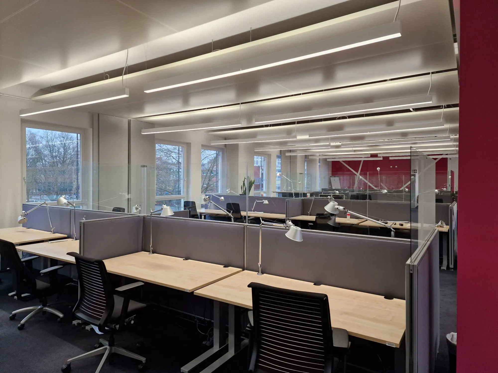 H‑Line Office LED Retrofit – Office & Public – Munich