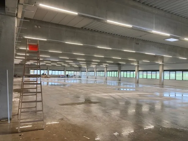 T‑LINE Warehouse Lighting – Sylvania Project – Germany
