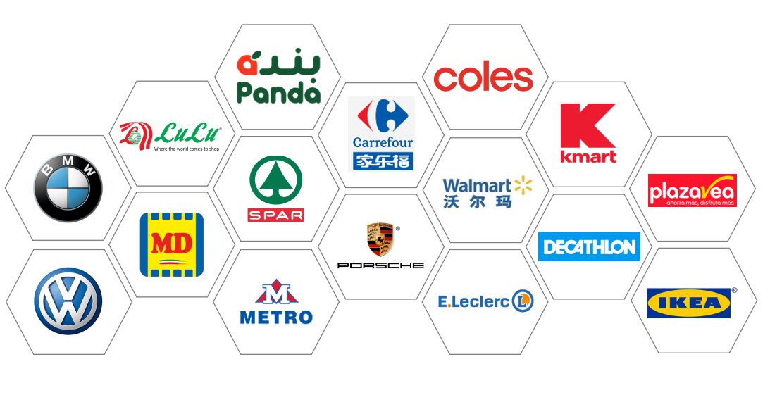 Our clients include Coles, Decathlon, Lulu Hypermarket and more