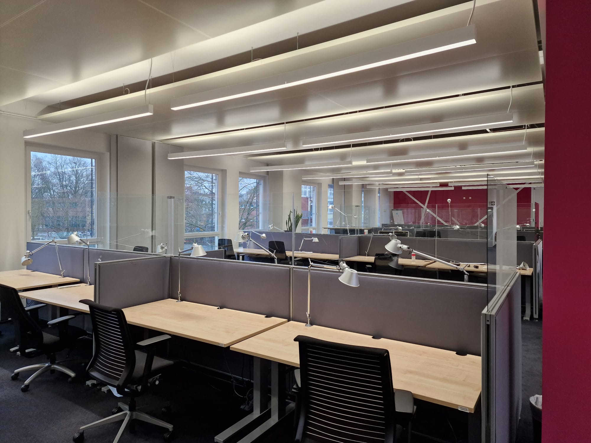 H‑Line Office LED Retrofit – Office & Public – Munich